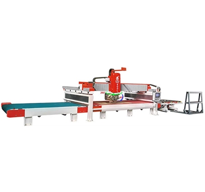 HKNC-400L CNC Bridge Saw with Conveyors HKNC-400L 流水線橋（qiáo）式切割機