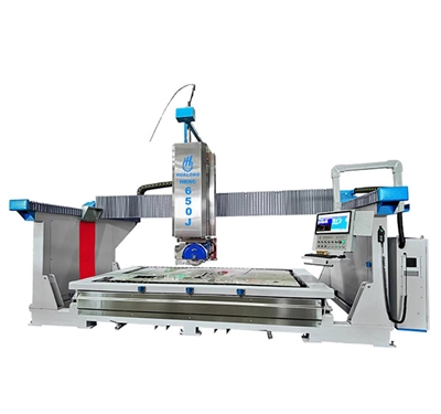 5 Axis Stone CNC Sawjet HKNC-650J HKNC650J 五軸（zhóu）數控橋（qiáo）切機水刀一體機